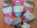 Пасхальные открытки "Яички с цыплятами" - подарок 1 класса 390 школы